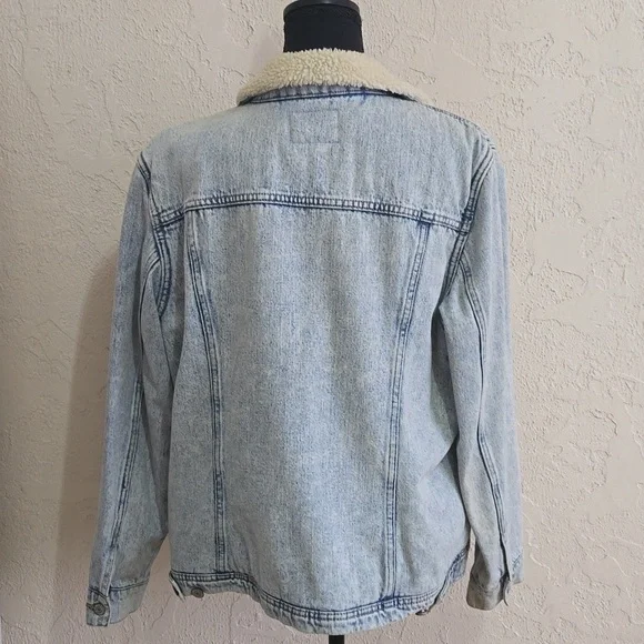 Sherpa jean jacket - Picture 3 of 4
